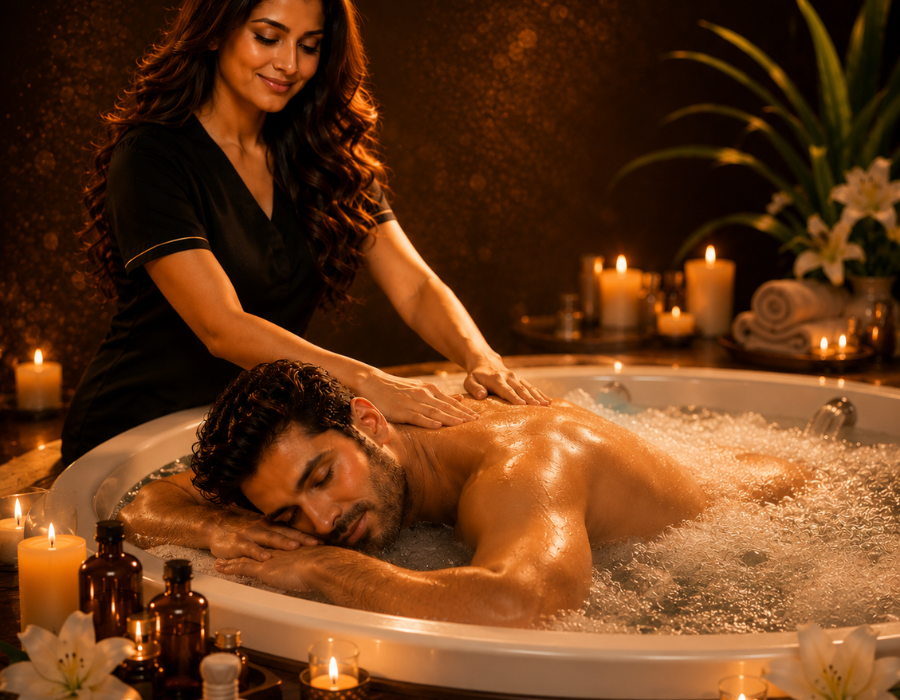 Nayan International Thai Spa luxury interior Electronic City, Bangalore