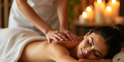 Relaxation Massage near me – serene spa ambiance